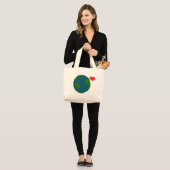 Aarde-Tas Grote Tote Bag (Voorkant (model))