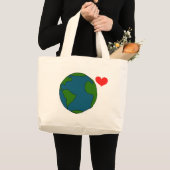 Aarde-Tas Grote Tote Bag (Voorkant (product))