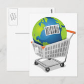 Aarde te koop briefkaart (Voorkant / Achterkant)