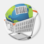 Aarde te koop magneet (Voorkant)