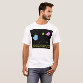 AARDE TECTONISCHE BORDEN WEINIG T-SHIRT (Voorkant volledig)