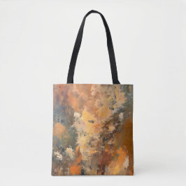 Aarde Terra Cotta Whimsy Patroon Tote Bag