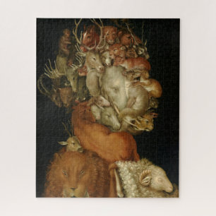 Aarde, Terra door Giuseppe Arcimboldo Legpuzzel
