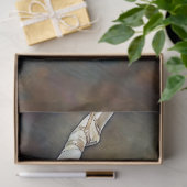 Aarde Tonen Olie Ballerina Danser Decoupage Tissuepapier (Geschenk)