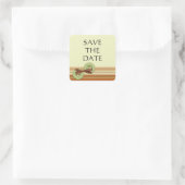AARDE TONES SAVE -THE-DATE STICKER (Tas)