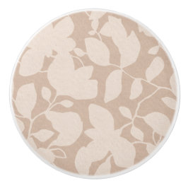 Aarde Toon Magnolia zand beige mono Keramische Knop