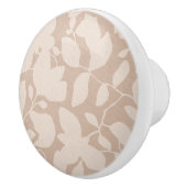 Aarde Toon Magnolia zand beige mono Keramische Knop (Rechts)