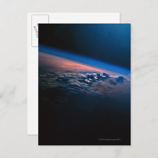 Aarde uit de buitenruimte 2 briefkaart (Voorkant / Achterkant)