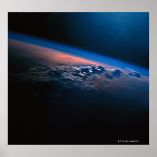 Aarde uit de buitenruimte 2 poster