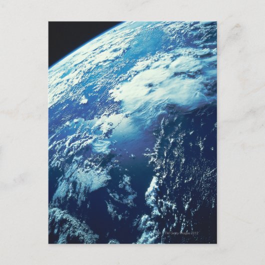Aarde uit de ruimte 16 briefkaart (Voorkant)
