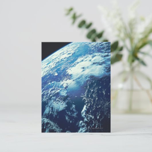 Aarde uit de ruimte 16 briefkaart (Staand voorkant)