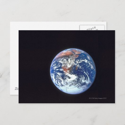 Aarde uit de ruimte 33 briefkaart (Voorkant / Achterkant)