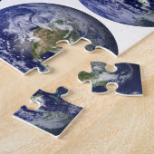 Aarde uit de ruimte, Blauw Marmer door NASA Legpuzzel (Zijkant)