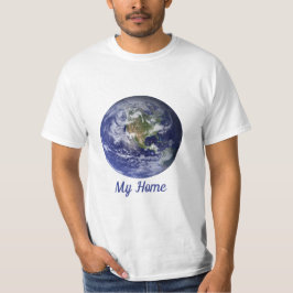 Aarde uit de ruimte, Blauw Marmer door NASA T-shirt