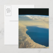 Aarde uit de ruimte briefkaart (Voorkant / Achterkant)