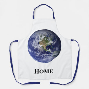 Aarde uit de ruimte, klassiek blauw marmer door NA Schort