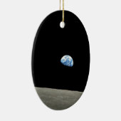 aarde uit het ruimte universum van de maan keramisch ornament (Rechts)