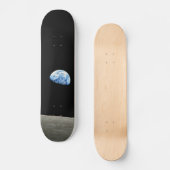 aarde uit het ruimte universum van de maan skateboard (Voorkant)