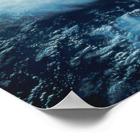 Aarde uit ruimte 31 poster (Hoek)