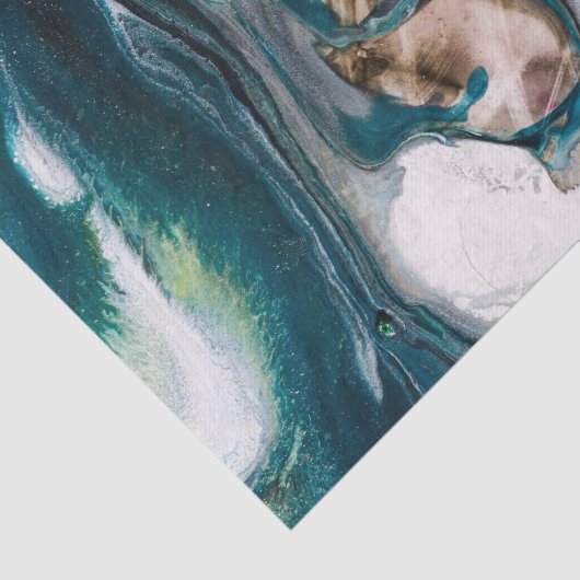 aarde uit ruimteweefselpapier tissuepapier (Detail)