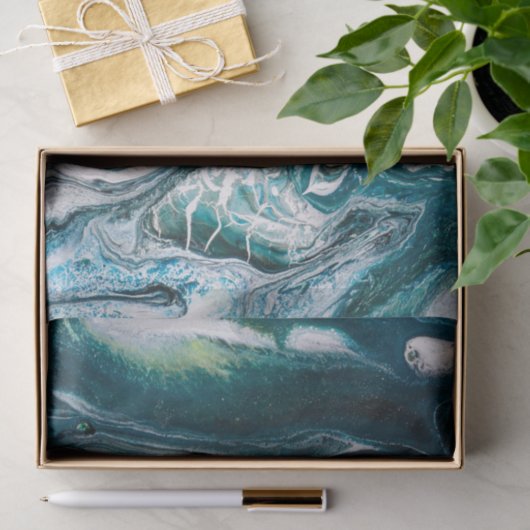 aarde uit ruimteweefselpapier tissuepapier (Geschenk)