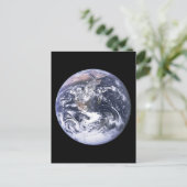 Aarde van Apollo 17 Briefkaart (Staand voorkant)