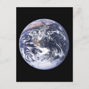 Aarde van Apollo 17 Briefkaart