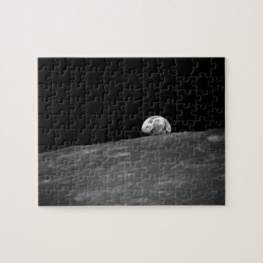 Aarde van Apollo 8 Moon Mission Legpuzzel (Horizontaal)