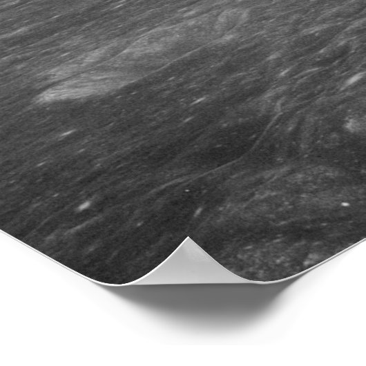 Aarde van Apollo 8 Moon Mission Poster (Hoek)