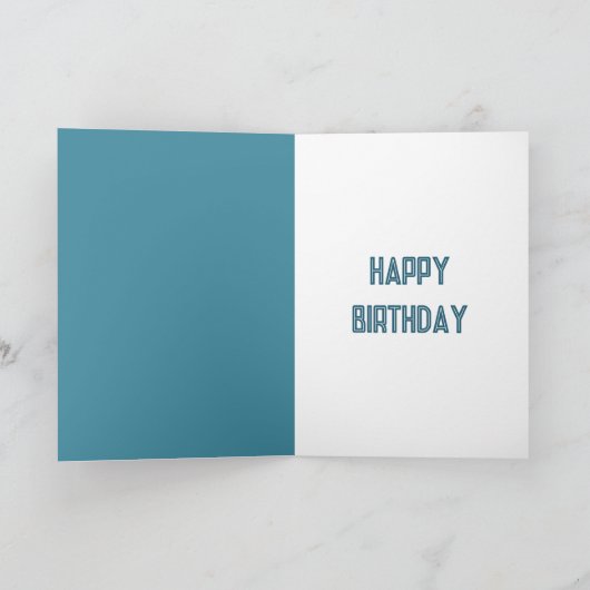 Aarde van de aarde van Birthday met sterren Kaart (Binnen)