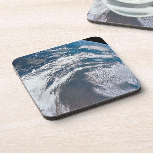 Aarde van de Apollo 12 ruimtesonde. Bier Onderzetter (Linkerzijde)