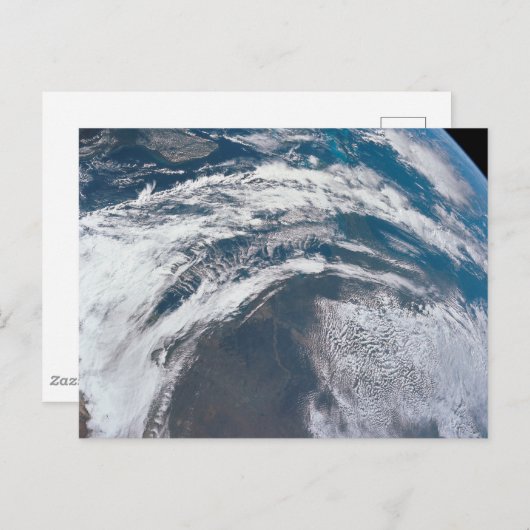 Aarde van de Apollo 12 ruimtesonde. Briefkaart (Voorkant / Achterkant)