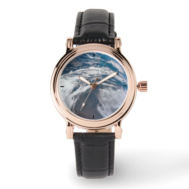 Aarde van de Apollo 12 ruimtesonde. Horloge (Voorkant)