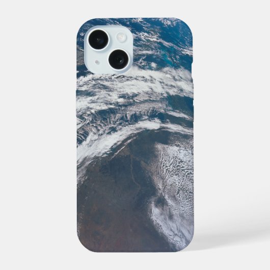 Aarde van de Apollo 12 ruimtesonde. iPhone 15 Case (Achterkant)