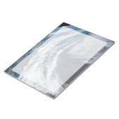 Aarde van de Apollo 12 ruimtesonde. Notitieblok (Schuin)