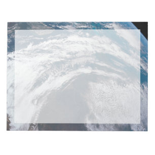 Aarde van de Apollo 12 ruimtesonde. Notitieblok