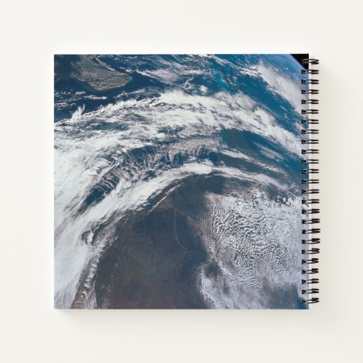 Aarde van de Apollo 12 ruimtesonde. Notitieboek (Achterkant)