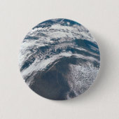 Aarde van de Apollo 12 ruimtesonde. Ronde Button 5,7 Cm (Voorkant)
