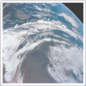 Aarde van de Apollo 12 ruimtesonde. Sticker (Voorkant)