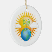 AARDE VAN DE CELTOREN KERAMISCH ORNAMENT (Rechts)