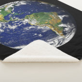 AARDE VAN DE Douane Sherpa Blanket van de RUIMTE Deken (3/4)