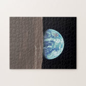 Aarde van de maan legpuzzel (Horizontaal)