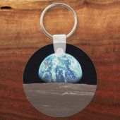 Aarde van de maan sleutelhanger (Voorkant)