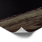 Aarde van de Orbit (Apollo 15) Poster (Hoek)