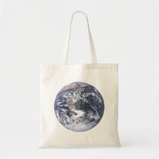 Aarde van de planeet vanaf dag van de ruimtevaart tote bag (Voorkant)