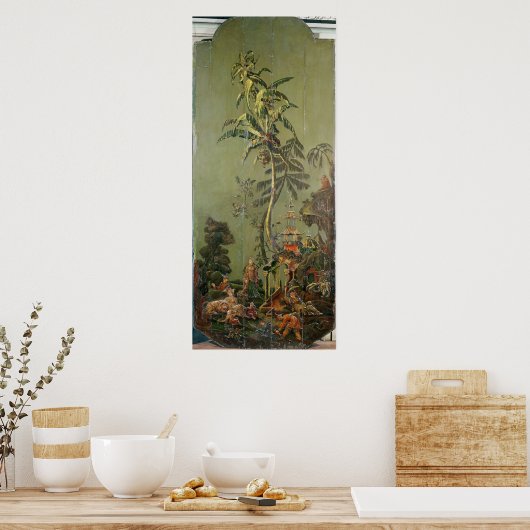 Aarde, van een reeks panelen die poster (Keuken)