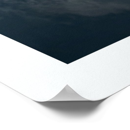 Aarde van het Ruimte-Poster Poster (Hoek)