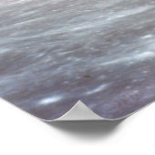 Aarde van maan poster (Hoek)