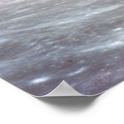 Aarde van maan poster (Hoek)