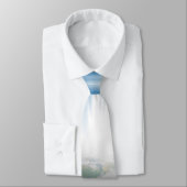 Aarde van planeet uit de ruimte stropdas (Gebonden)